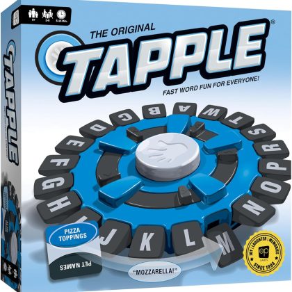 TAPPLE® Word Game | Fast-Paced Family Board Game | Choose a Category & Race